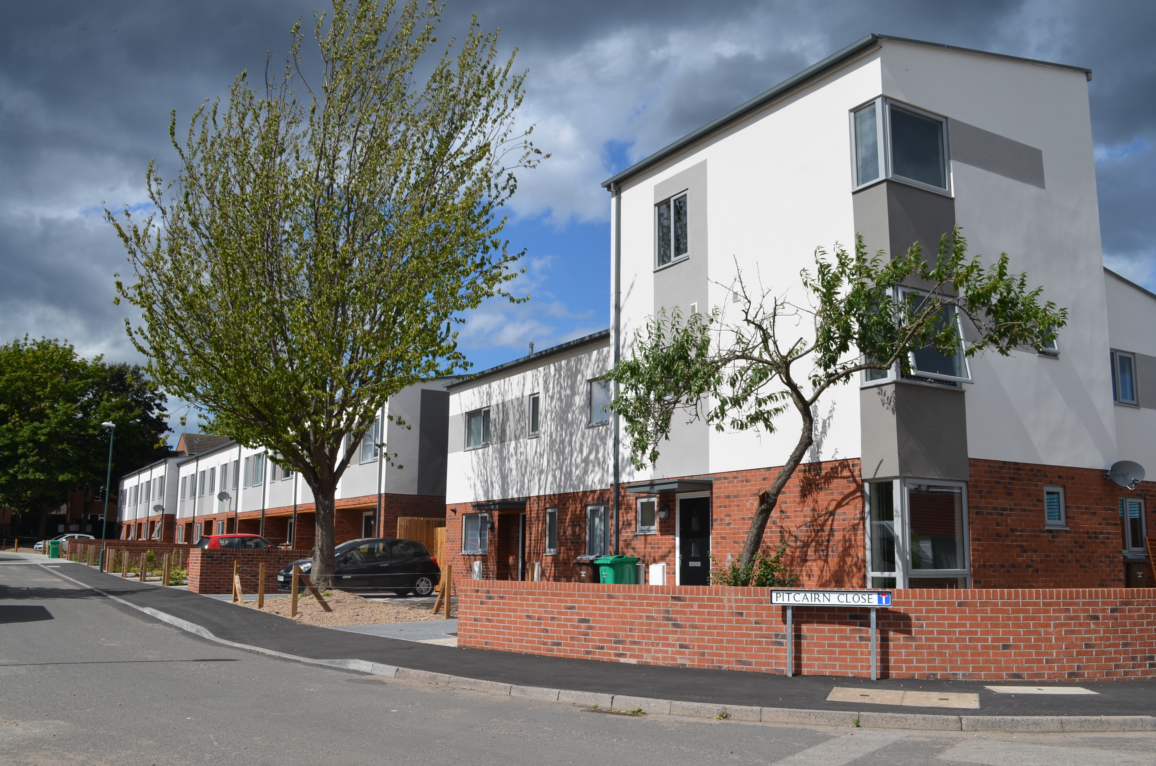 Homes at Pitcairn Close, Nottingham