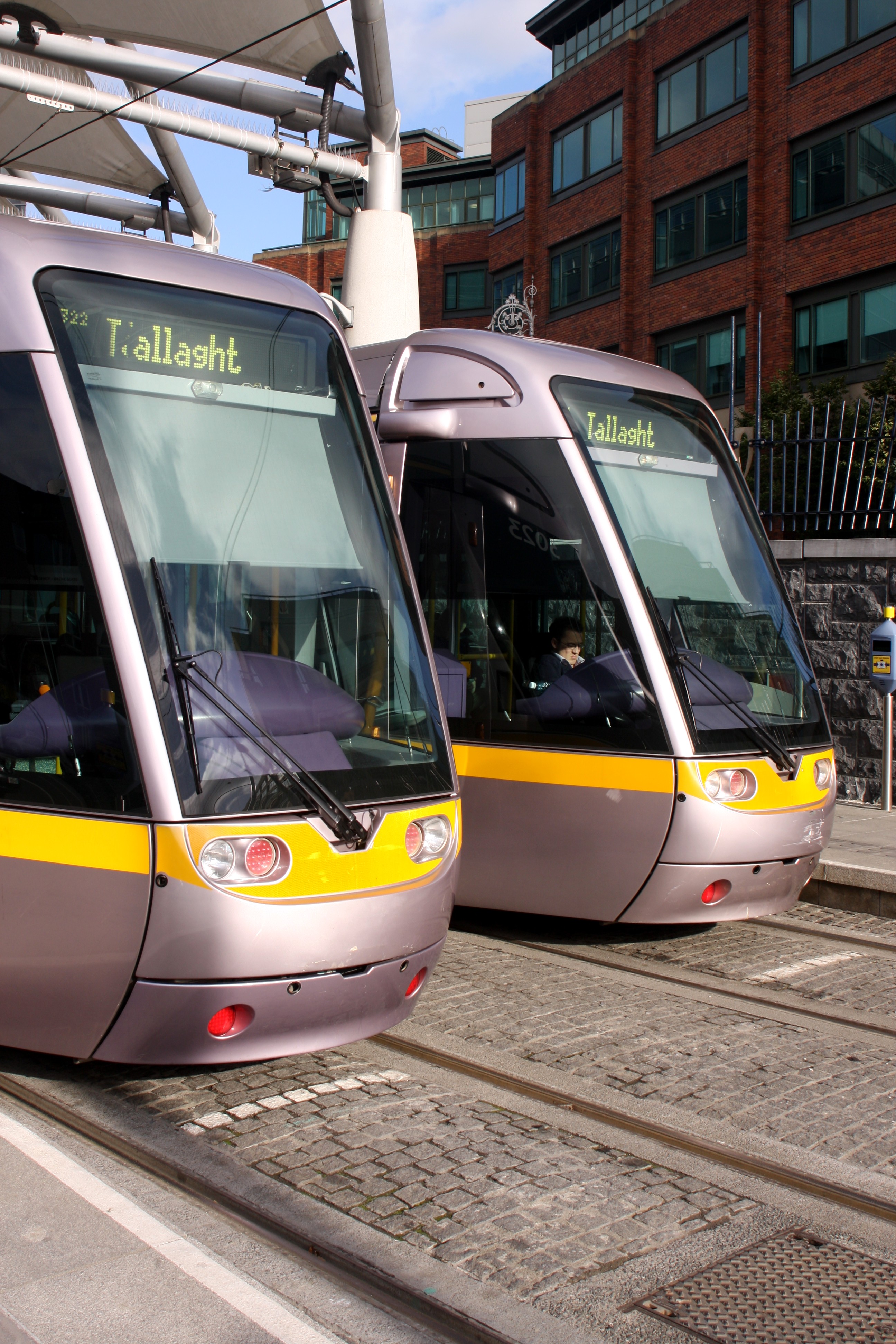 Trams in Belfast