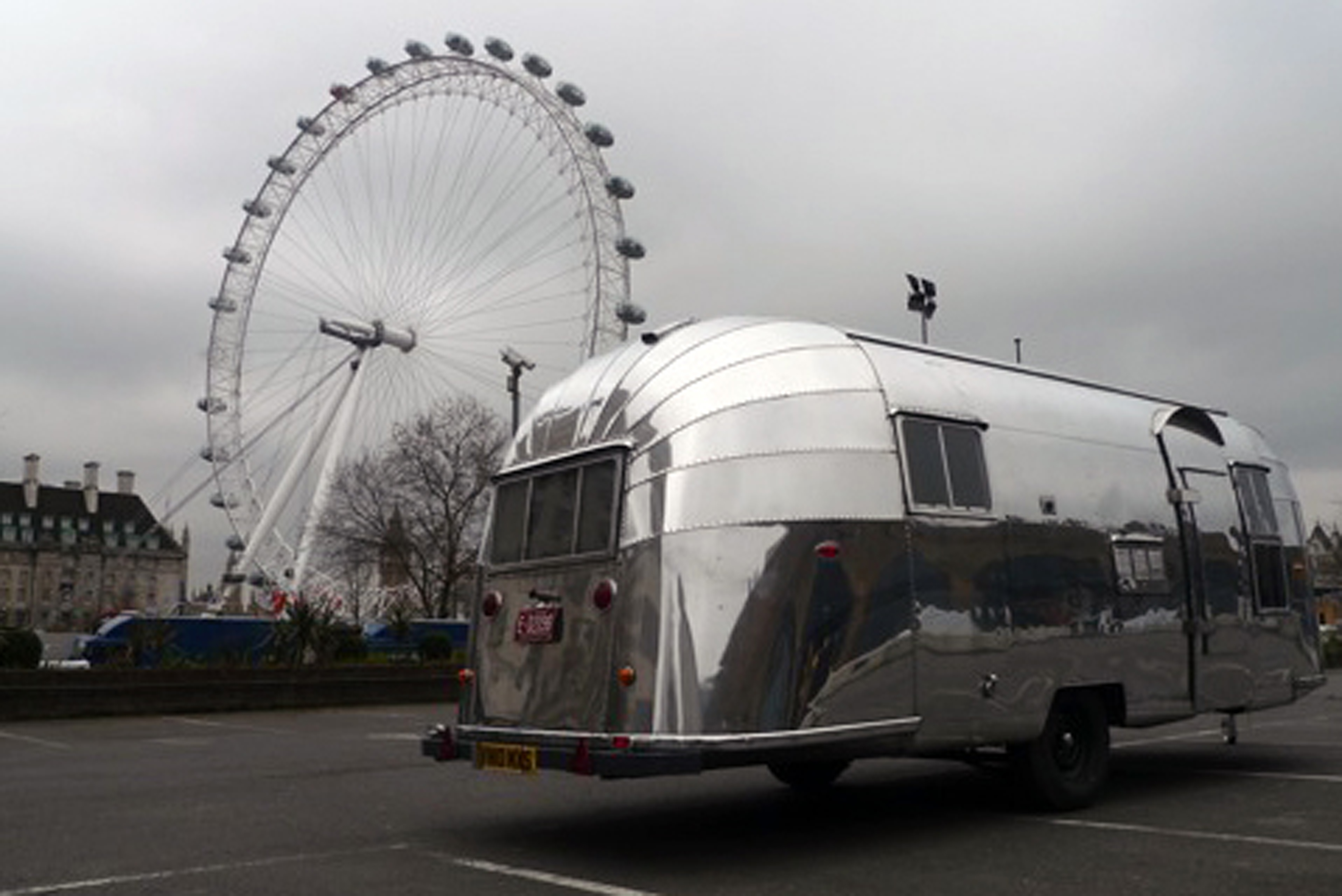 Look for the igloo Airstream parked outside the Cycle Hub