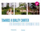 Phase one towards a quality charter growth in the Cambridge area