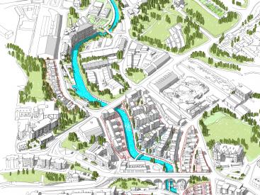 Initial Masterplan for the Lower Ouseburn Valley