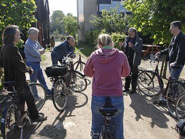 The bike tour in Copenhagen
