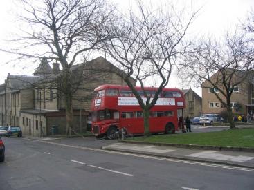 Our bus in Colne