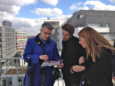 Mark Lucas, LB Redbridge speaks to Architects  on recent TEN visit to ZAC Claude Bernard, Paris