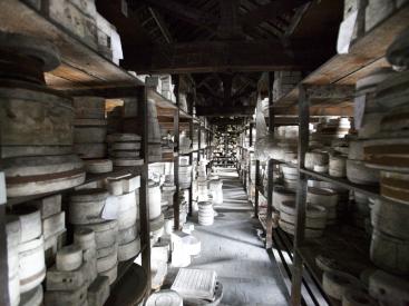 One of the mould stores at Spode
