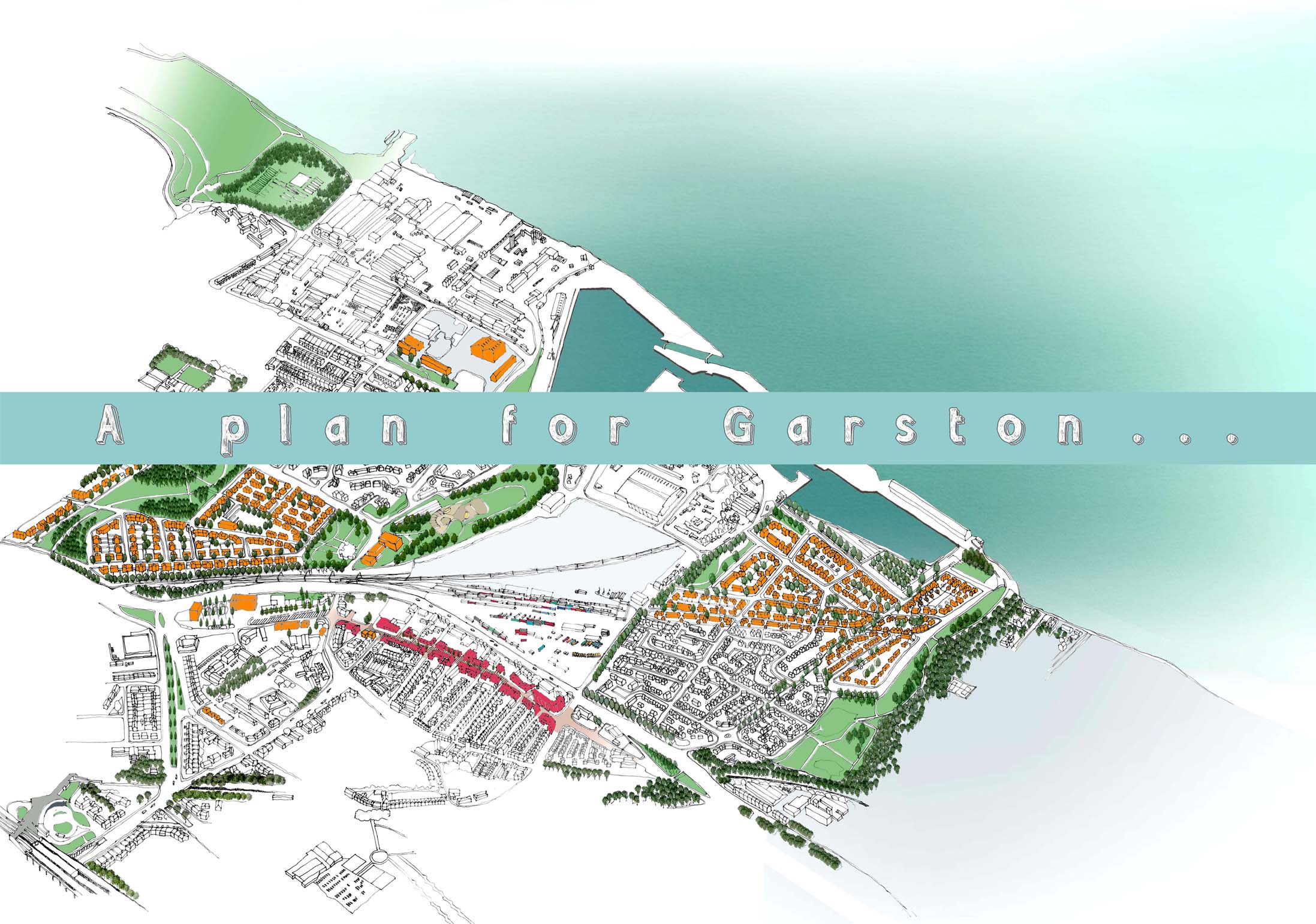 Garston Village Masterplan Illustrative Masterplan Sketch